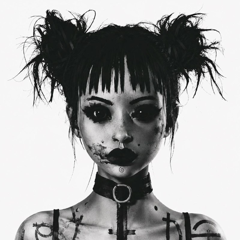 sylonexx monochrome identity portrait